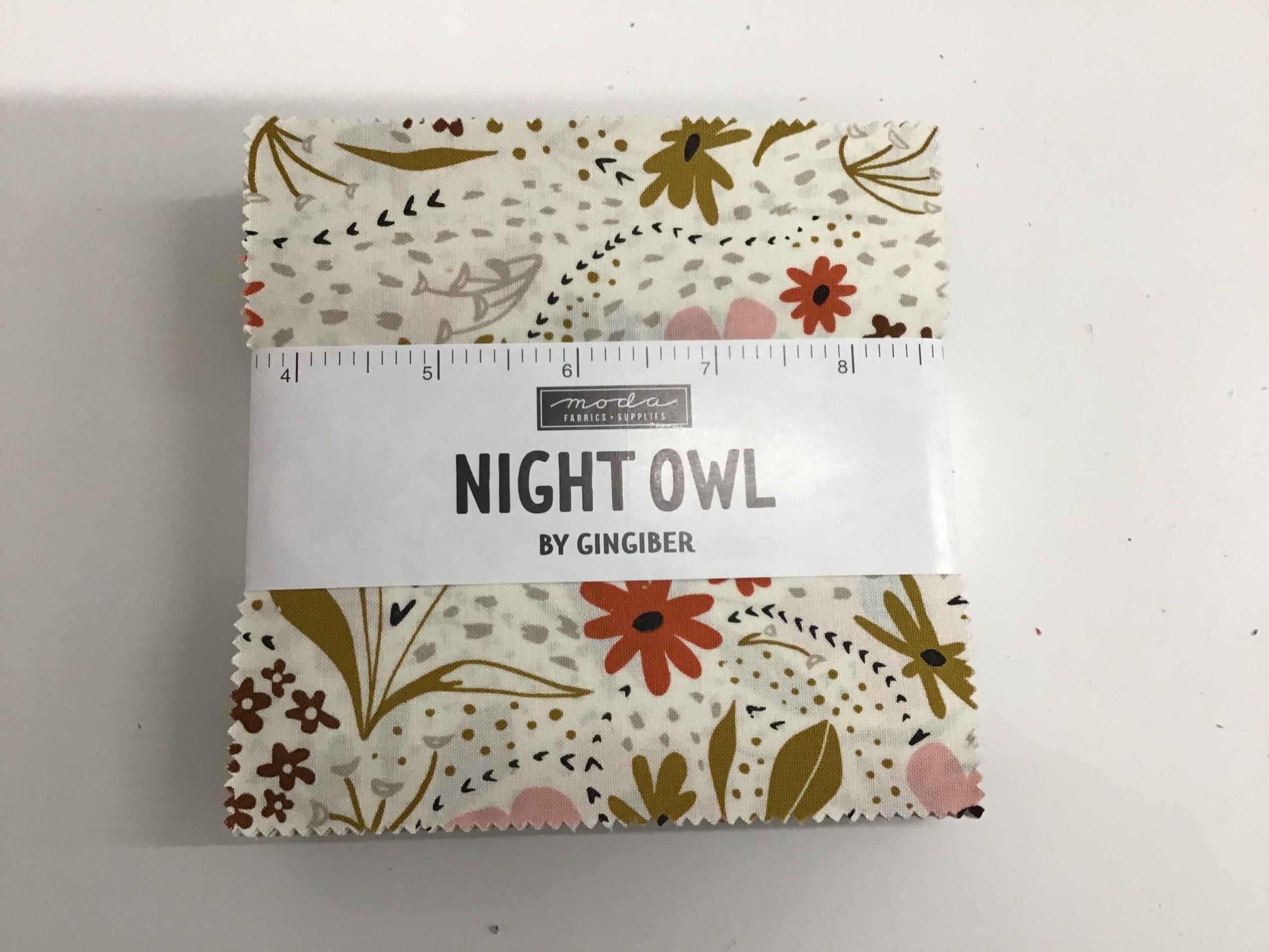 Night Owl – Charm Pack – 42 x 5” squares by Moda Night Owl - Charm Pack - 42 x 5” squares by Moda