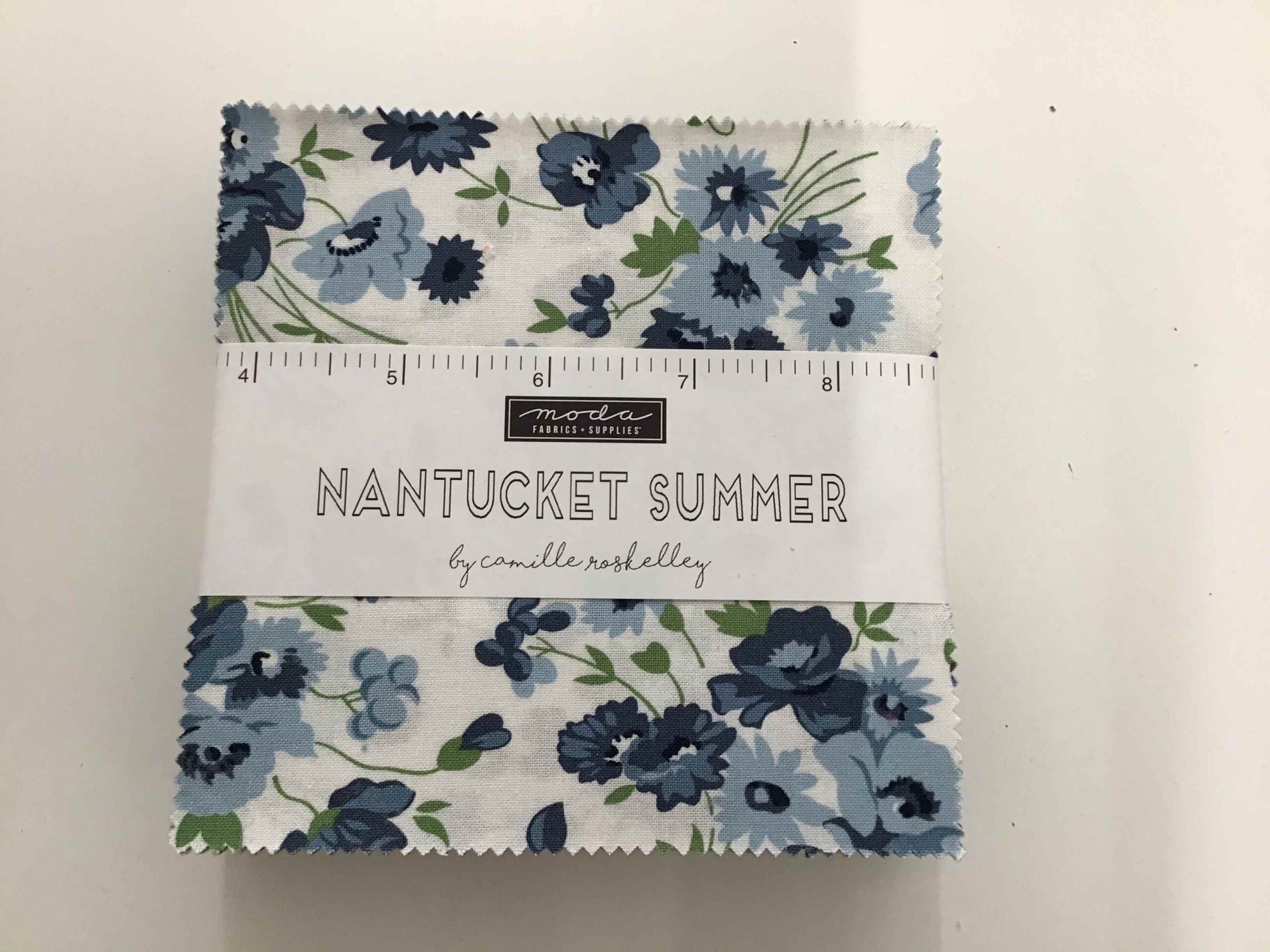 Nantucket Summer – Charm Pack – 42 x 5” squares for Moda Nantucket Summer - Charm Pack - 42 x 5” squares for Moda