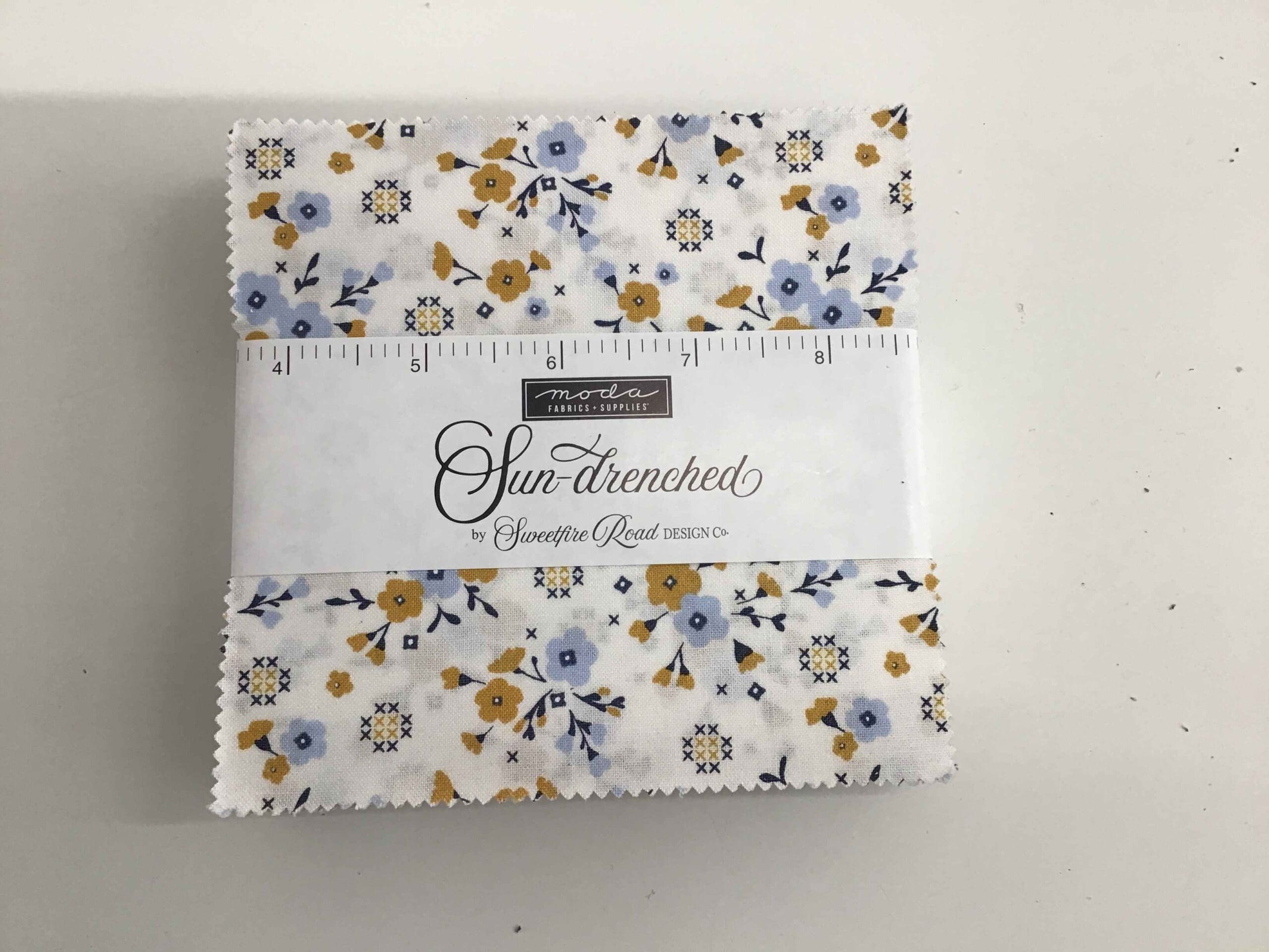 Sun-drenched – Charm Pack – 42 x 5” squares by Moda Sun-drenched - Charm Pack - 42 x 5” squares by Moda