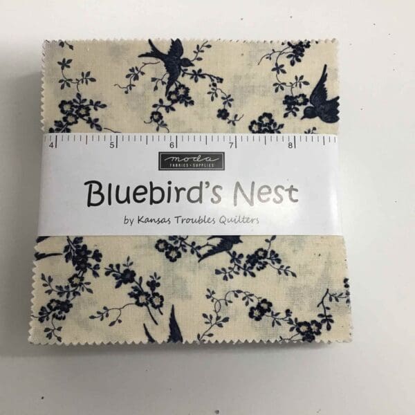 Bluebird’s Nest – Charm Pack – 42 x 5” squares by Moda Bluebird’s Nest - Charm Pack - 42 x 5” squares by Moda