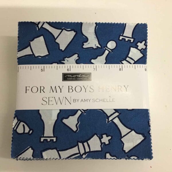 For My Boys Henry – Charm Pack – 42 x 5” squares by Moda For My Boys Henry - Charm Pack - 42 x 5” squares by Moda