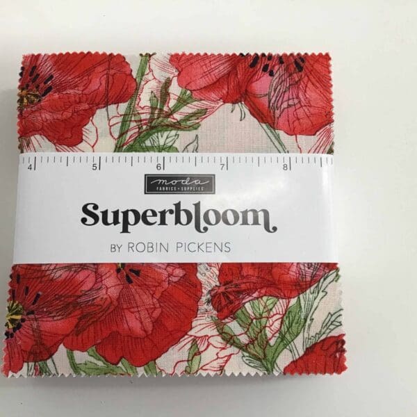 Superbloom – Charm Pack – 42 x 5” squares by Moda Superbloom - Charm Pack - 42 x 5” squares by Moda