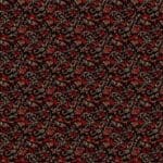 Belle Rose 2971K Ikat Motif Black fabric by Renee Nannaman for Andover fabrics