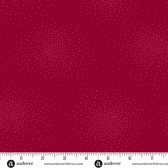 Spritz 10046R2 Raspberry Red fabric by Andover Spritz 10046R2 Raspberry Red fabric by Andover