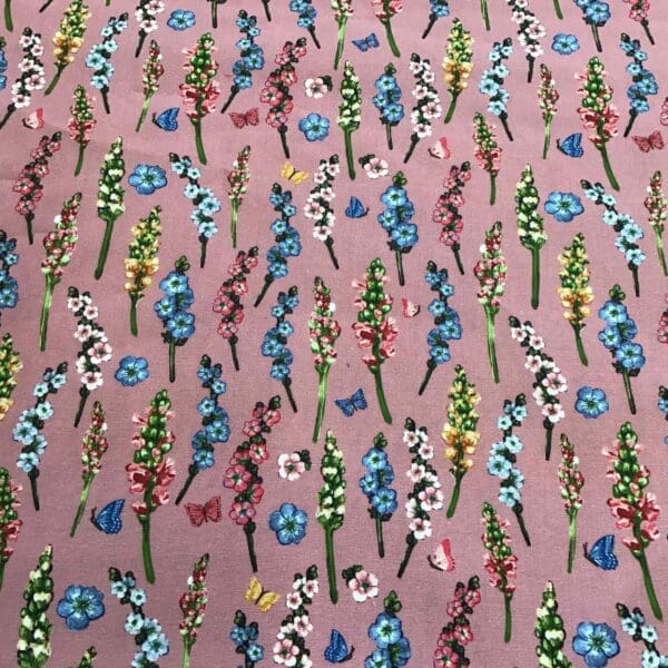 Fluttering Florals Rose 49240503 Camelot Fabrics Fluttering Florals Rose 49240503 Camelot Fabrics