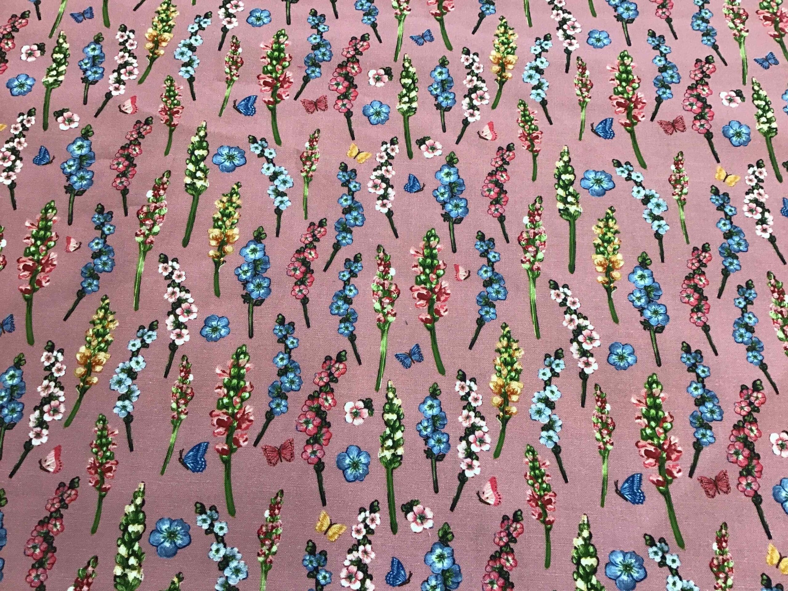 Fluttering Florals Rose 49240503 Camelot Fabrics Fluttering Florals Rose 49240503 Camelot Fabrics
