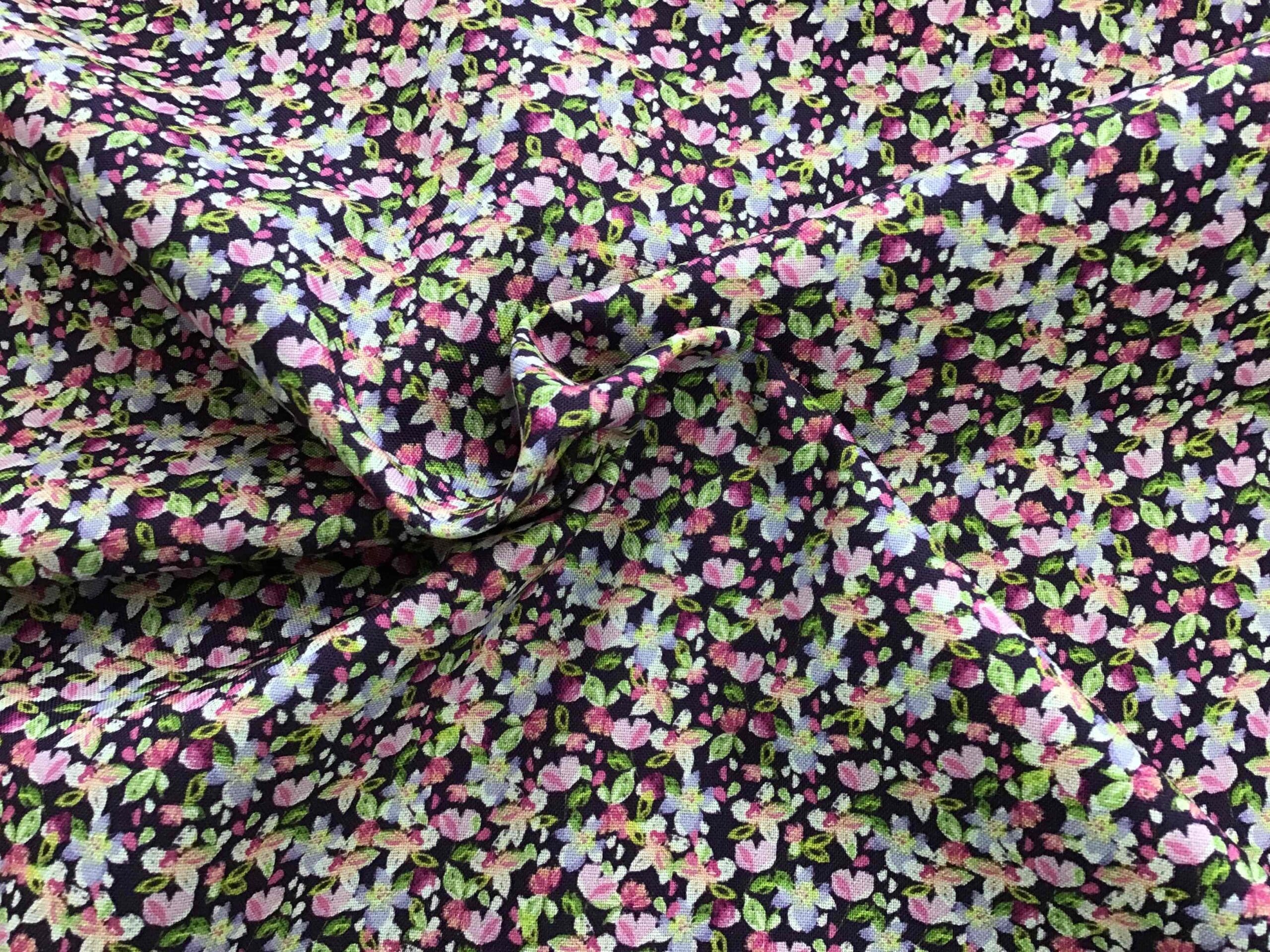 Tiny Flowers Purple 23602 by 3 Wishes Tiny Flowers Purple 23602 by 3 Wishes