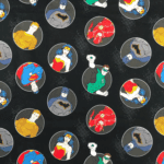 Marvel Justice League Badges on Black