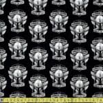 Mandolorian Helmet Fabric