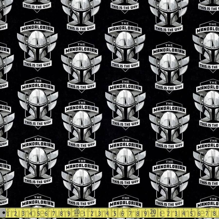 Mandolorian Helmet Fabric Mandolorian Helmet Fabric