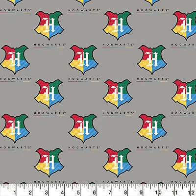 Hogwarts House Crest on Grey Hogwarts House Crest on Grey