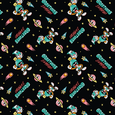 Looney Tunes Greetings Novelty Fabric Looney Tunes Greetings Novelty Fabric