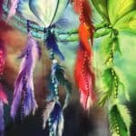 Rainbow Dreams Panel, Multicoloured, 55240501P by Camelot Fabrics