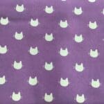 Litter Ary Cats, Kitty Dots Purple, 21170105, by Camelotfabrics