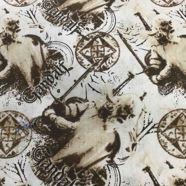 Gandalf, Lord of the Rings, Taupe, 2322020, by Eugene Textiles Gandalf, Lord of the Rings, Taupe, 2322020, by Eugene Textiles