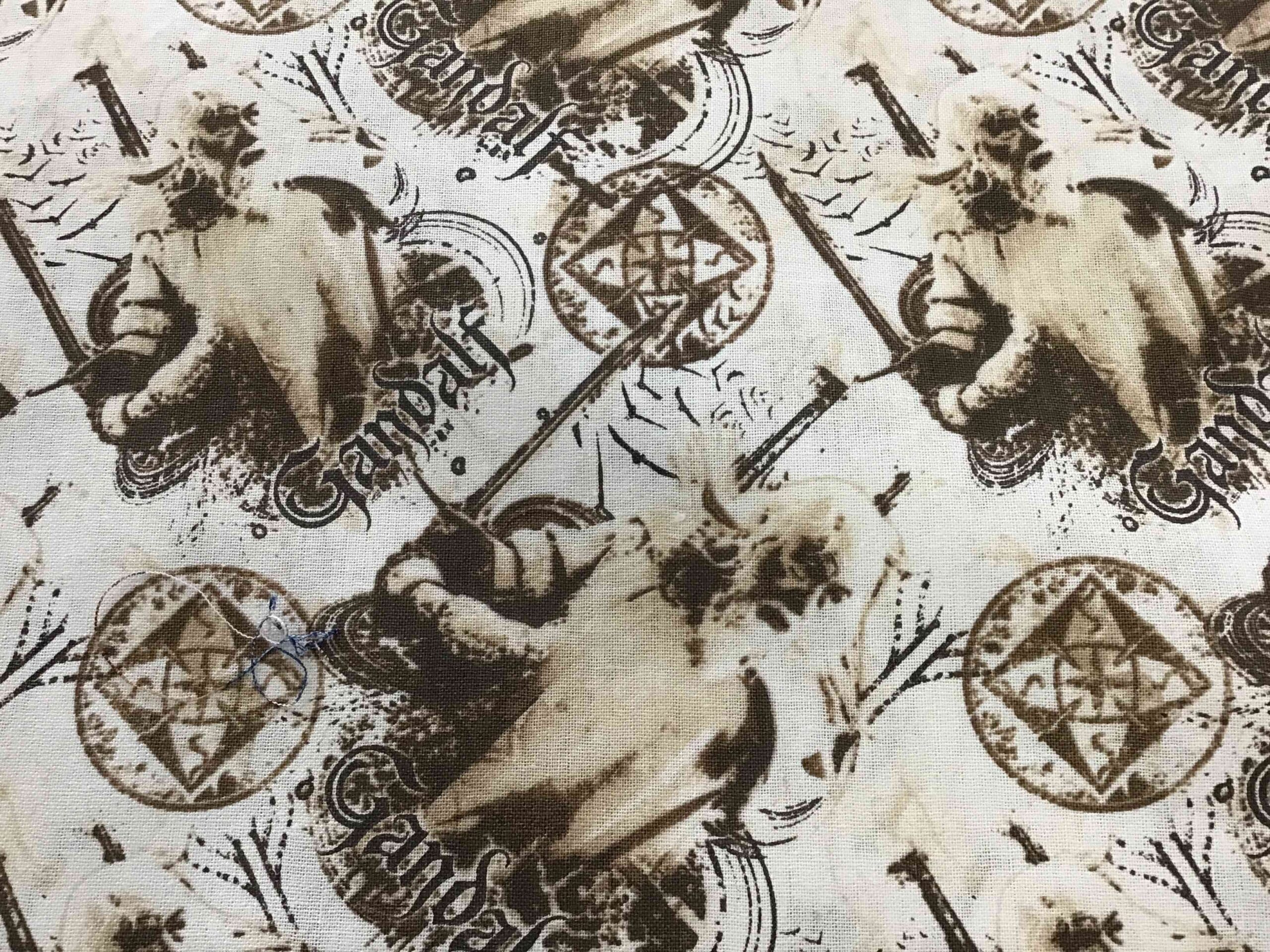 Gandalf, Lord of the Rings, Taupe, 2322020, by Eugene Textiles Gandalf, Lord of the Rings, Taupe, 2322020, by Eugene Textiles