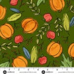 Harvest Home Bountiful Harvest A10112G Forest by Andover green