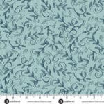 Harvest Home Swirling Leaves 10114B Sky by Andover leaves