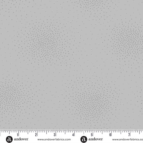 Spritz 2 10046C2 Fog mid grey fabric by Andover Spritz 2 10046C2 Fog mid grey fabric by Andover