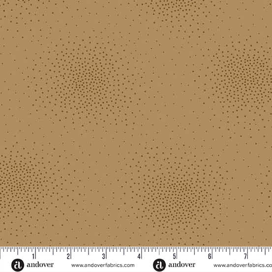 Spritz 2 10046N3 Mocha fabric by Andover Spritz 2 10046N3 Mocha fabric by Andover