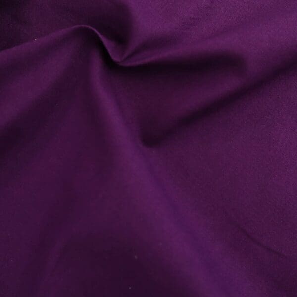 Plain Aubergine Solid Fabric by Reynard Plain Aubergine Solid Fabric by Reynard