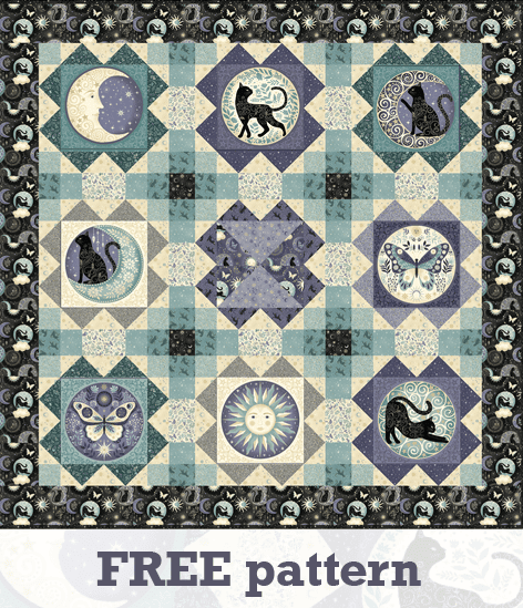FREE Bewitched Quilt Pattern FREE Bewitched Quilt Pattern
