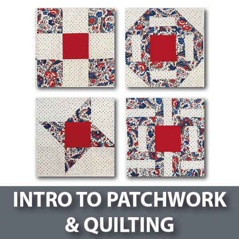 Intro to Patchwork & Quilting Workshop (2 days) – 19th & 20th September 2026 Intro to Patchwork & Quilting Workshop (2 days) - 19th & 20th September 2026