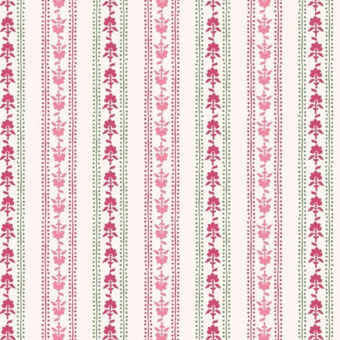 Indian Summer SH22A floral stripe on cream Stuart Hillard fabric by Lewis and Irene Indian Summer SH22A floral stripe on cream Stuart Hillard fabric by Lewis and Irene
