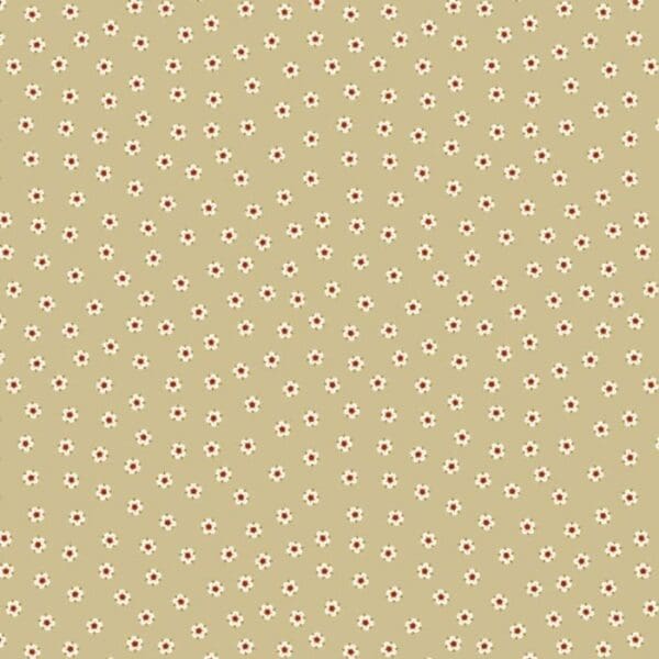 Isabella A852.1 Bramley floral on dark linen fabric by Lewis and Irene Isabella A852.1 Bramley floral on dark linen fabric by Lewis and Irene