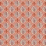 Isabella A853.2 Hidcote tree on teracotta fabric by Lewis and Irene