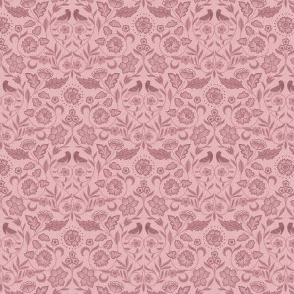 Isabella A854.3 small mauve floral fabric by Lewis and Irene Isabella A854.3 small mauve floral fabric by Lewis and Irene