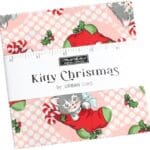 Kitty Christmas by Urban Chiks – Charm Pack – 42 x 5” squares  by Moda