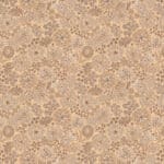 Jardin D’Automne A928B autumn butterfly floral on light caramel by Lewis and Irene