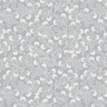 Secret Winter Garden Flannel A658.2 Snowberries grey by Lewis & Irene fabrics