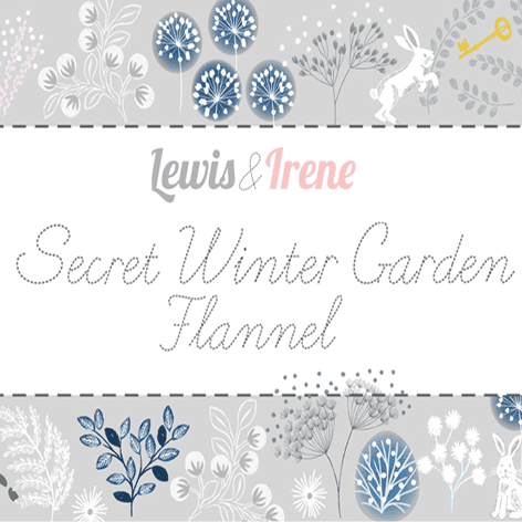 Secret Winter Garden Flannel