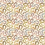 Leafy Trail A848.1 on cream fabric by Lewis and Irene